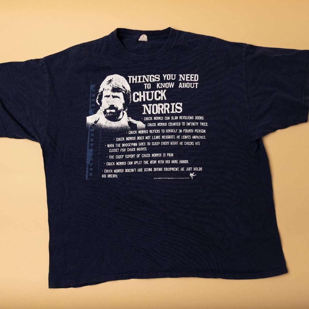 XXL Things You Need To Know About Chuck Norris Vintage T-Shirt